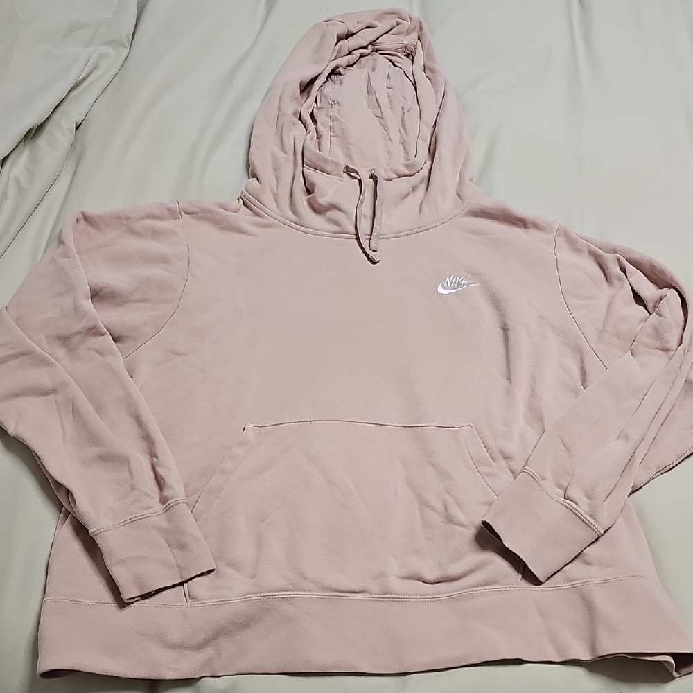 Nike Women's Light Pink Hoodie
